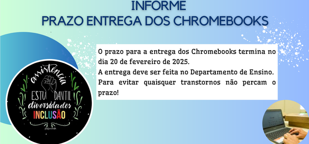  Devolução de Chromebooks