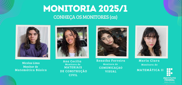 HORÁRIO MONITORIA DIDÁTICA 2025/1